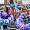 NSFW Photos: Rainy Mermaid Parade Is A Glorious, Nearly-Naked Party